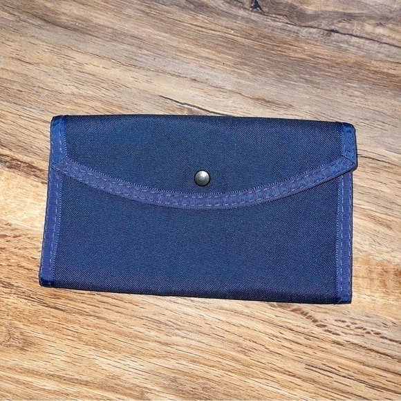 Rainbow of California Navy Blue Wallet 18PL - Picture 1 of 12